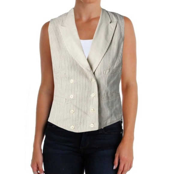 Ralph Lauren Denim & Supply Double Breasted Vest - Picture 2 of 11